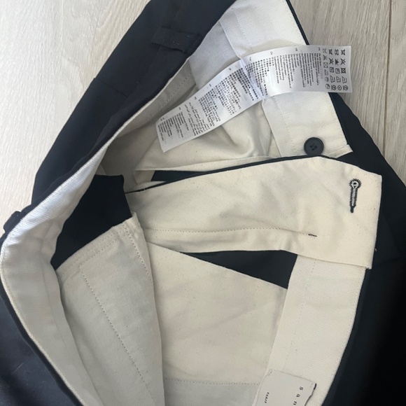 Sandro Paris Men cool wool trousers dark navy - Picture 4 of 5